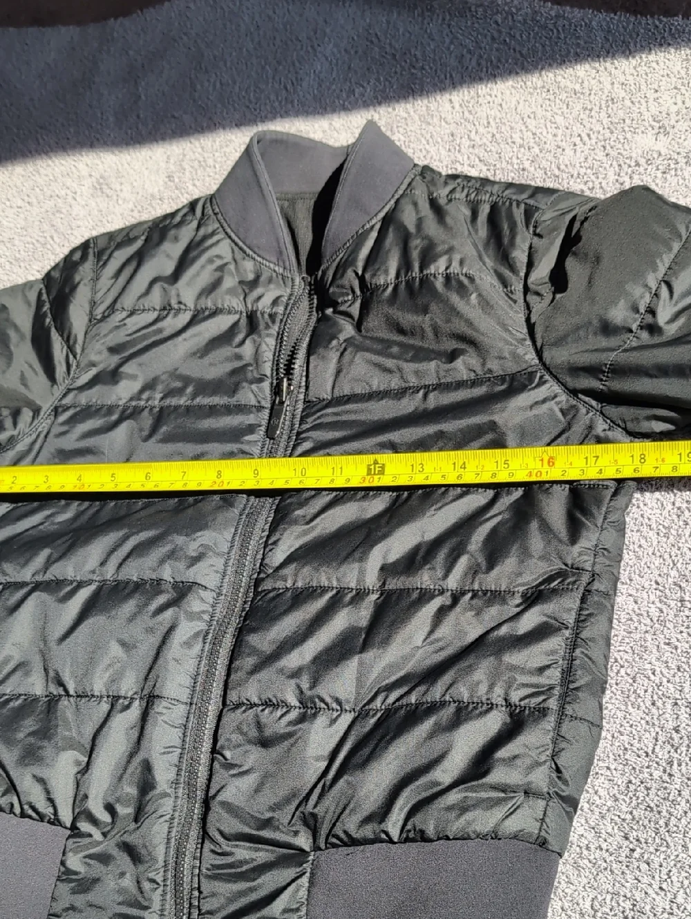 Lululemon Black Reversible Bomber Jacket Size 4